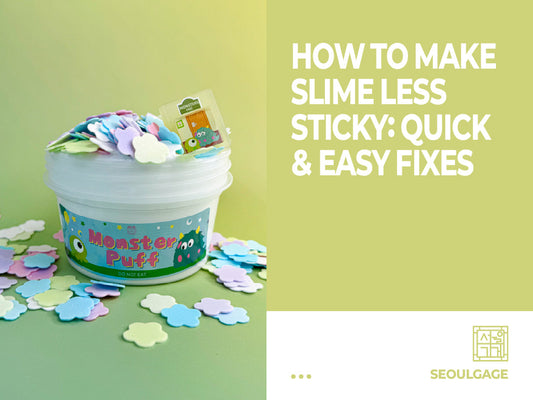 How to Make Slime Less Sticky: Quick & Easy Fixes