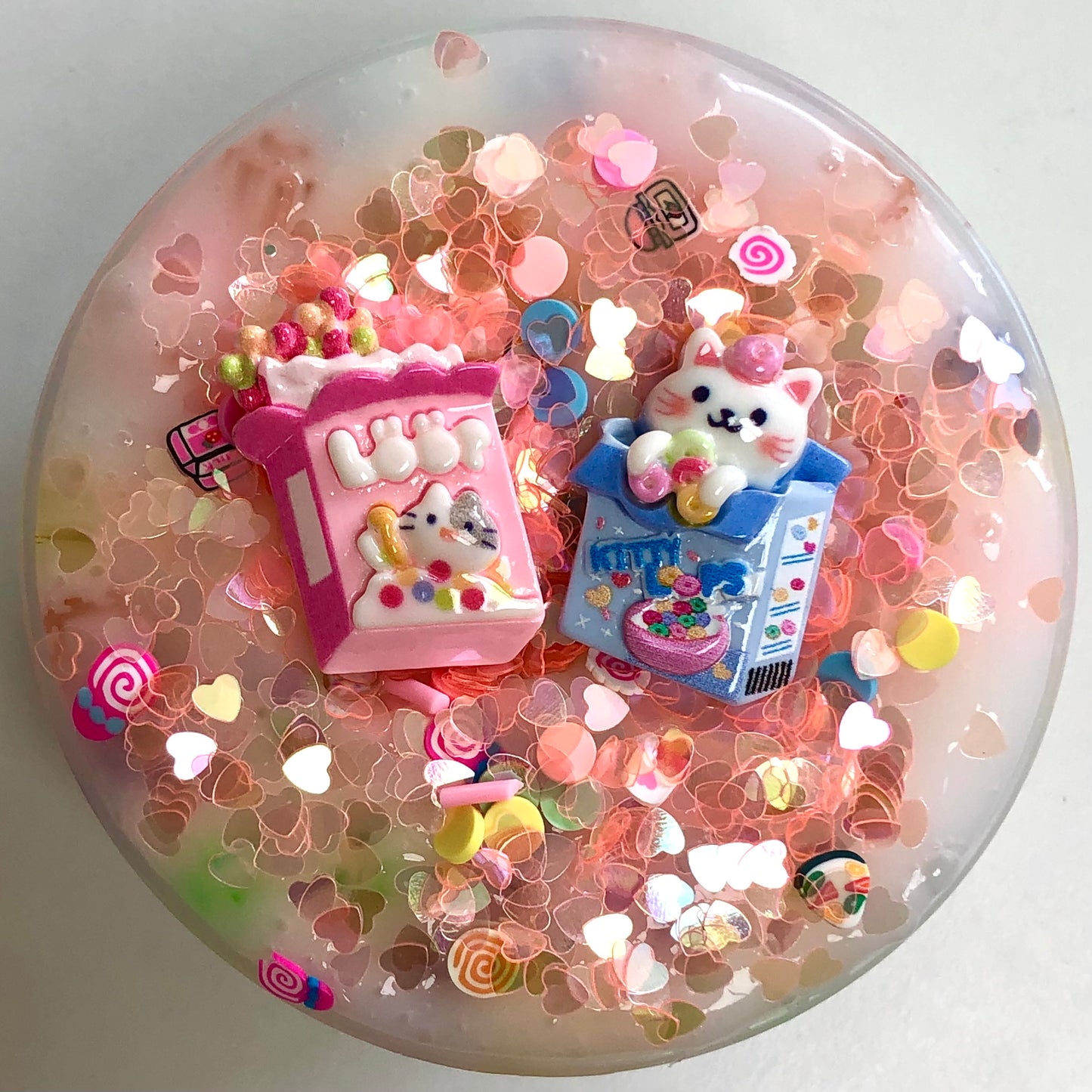 Cereal Milk Foam Slime