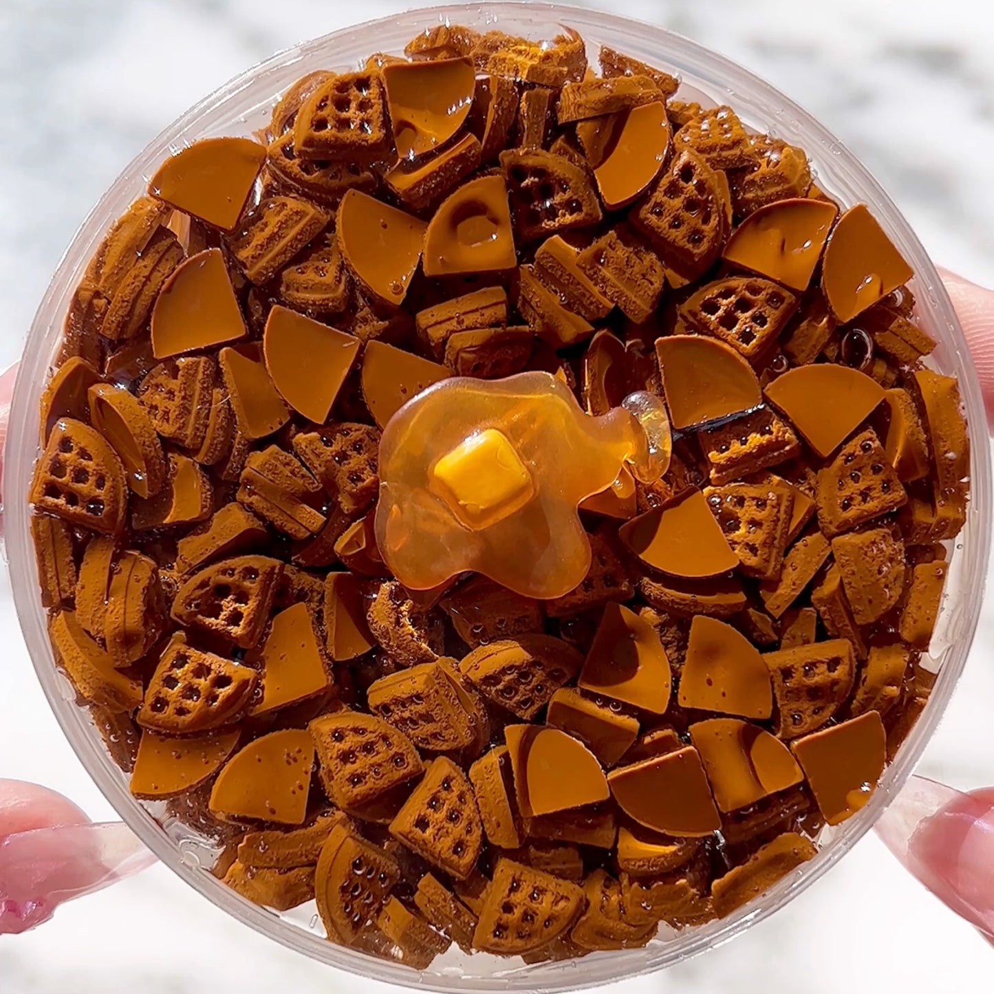 Chocolate Waffle Slime