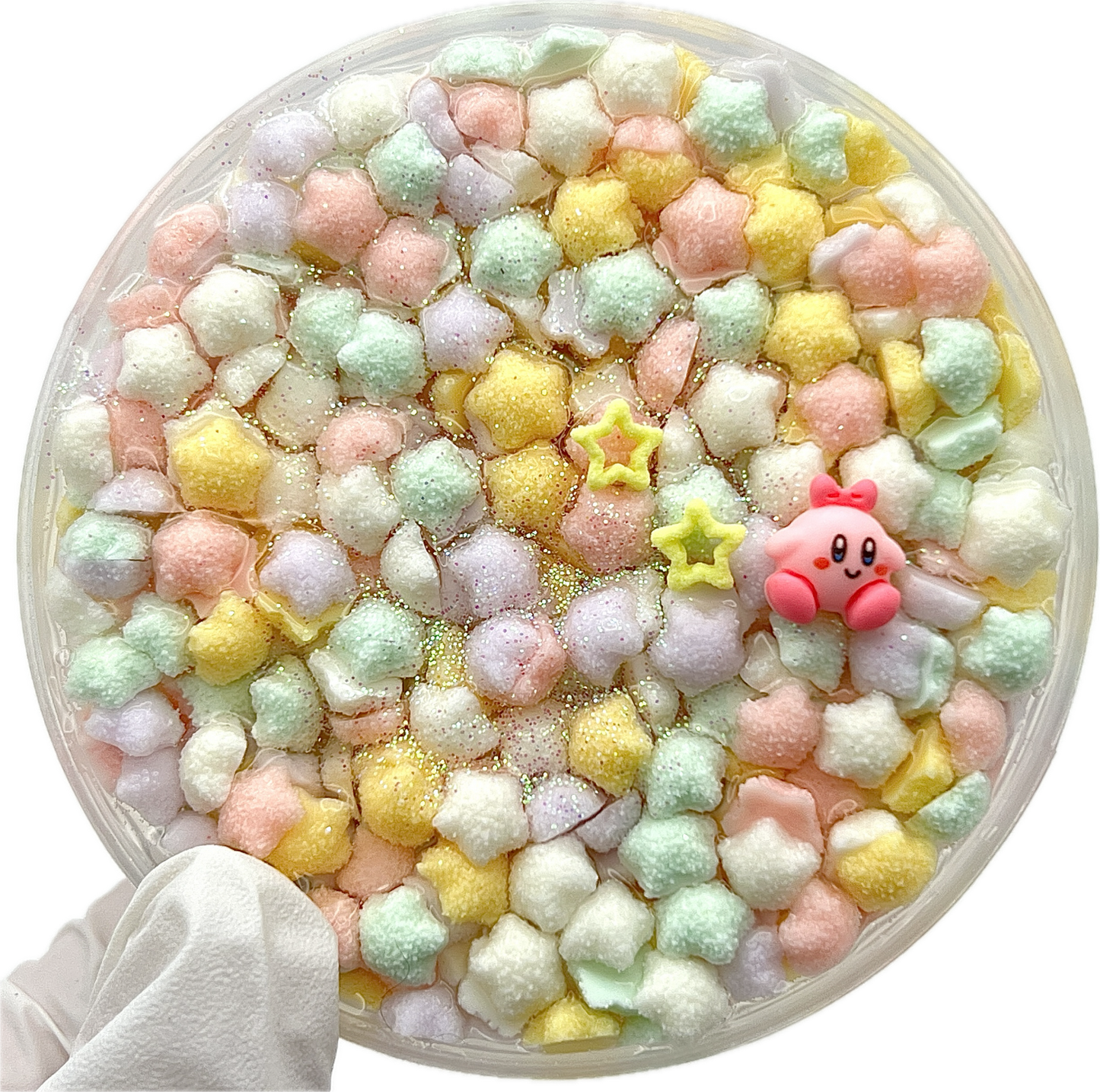 Cotton Chubby Star Slime