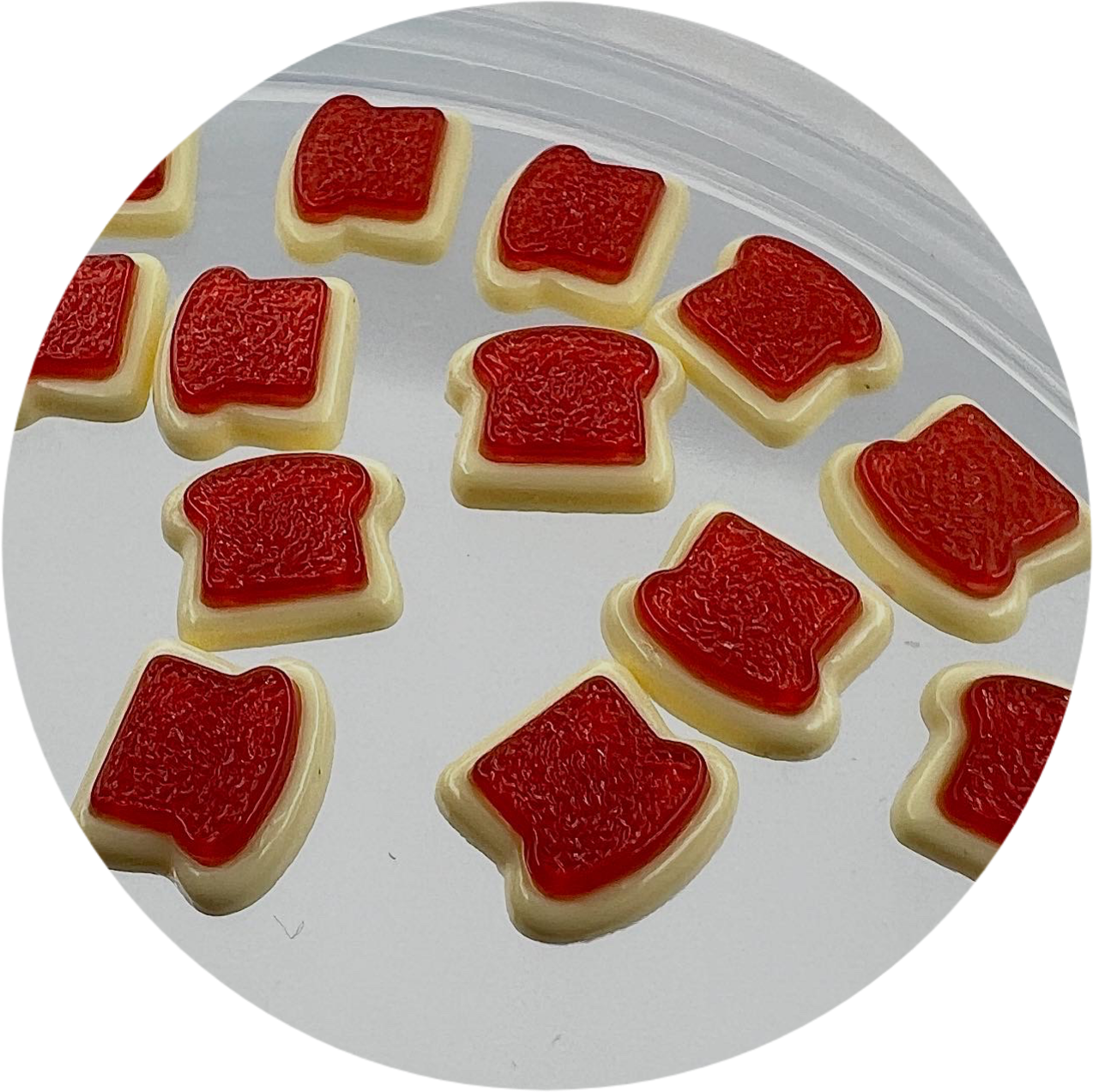 Crunchy Strawberry Jam Toast Slime_2