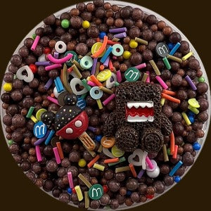 Growling Crispy Chocolate Slime (Upsized)