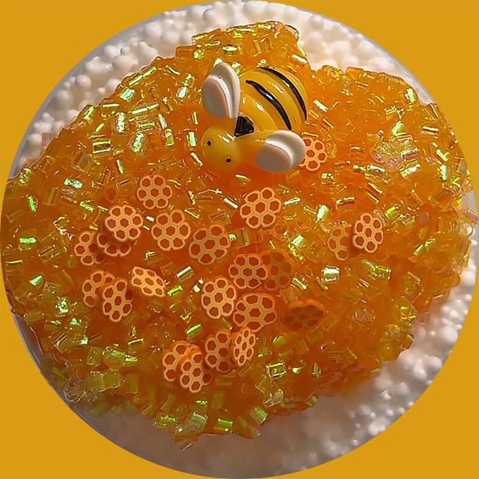 Hive Crunky Slime (Double Bingsu Beads)