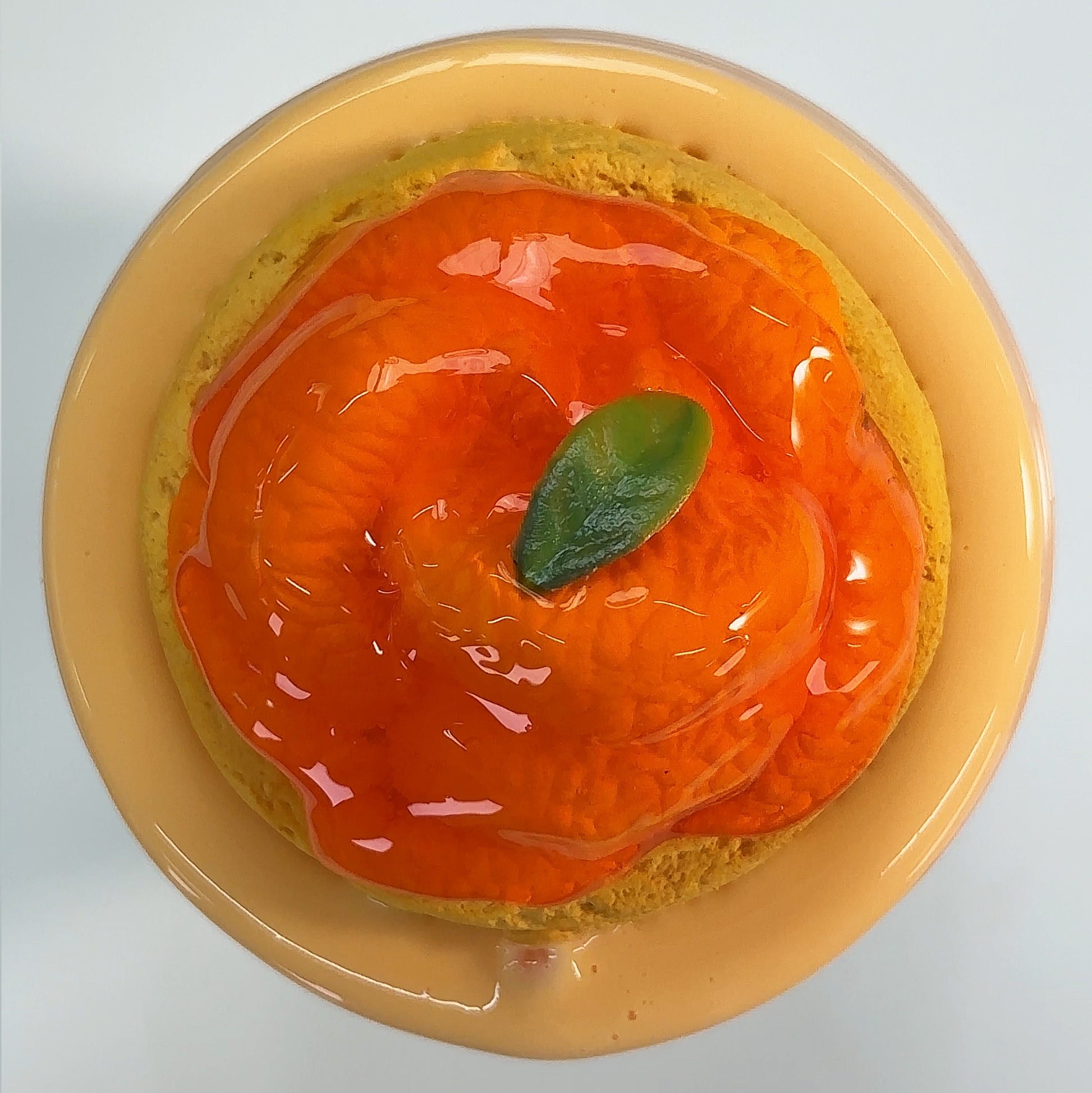 Mandarin Custard Tart Slime