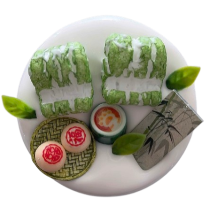 Matcha Broody Cream Slime