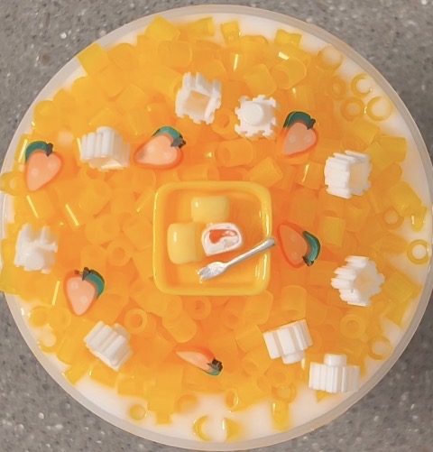 Melted Mango Pudding Slime