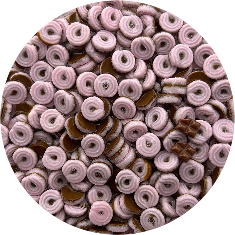 Mini Berry Chocolate Ring Slime