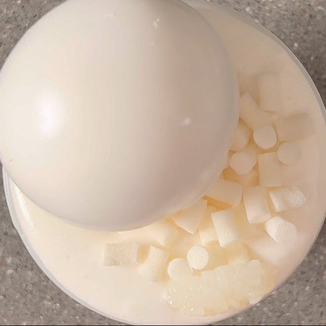 Sticky Rice Whipped Cream Slime