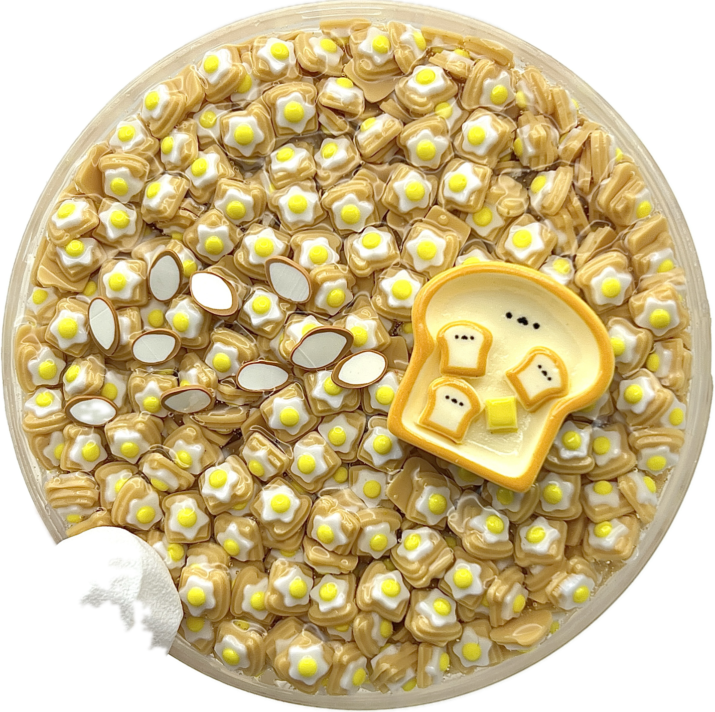 Tiny Egg Toast Slime