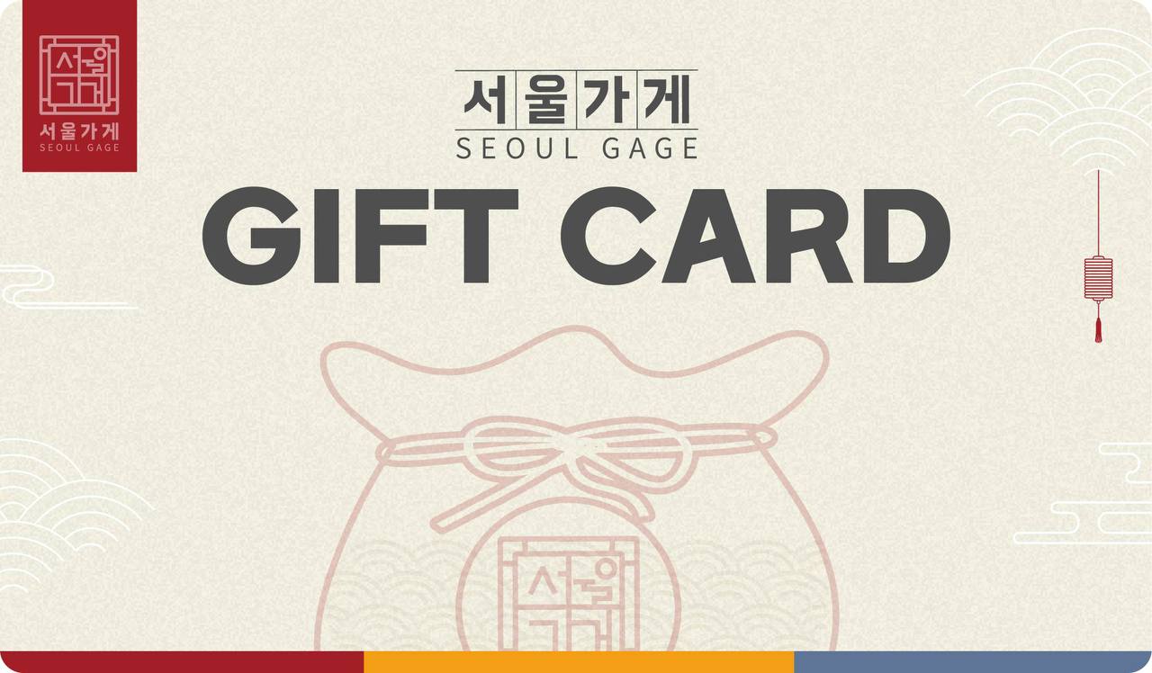 SeoulGAGE Slime GIFT CARD