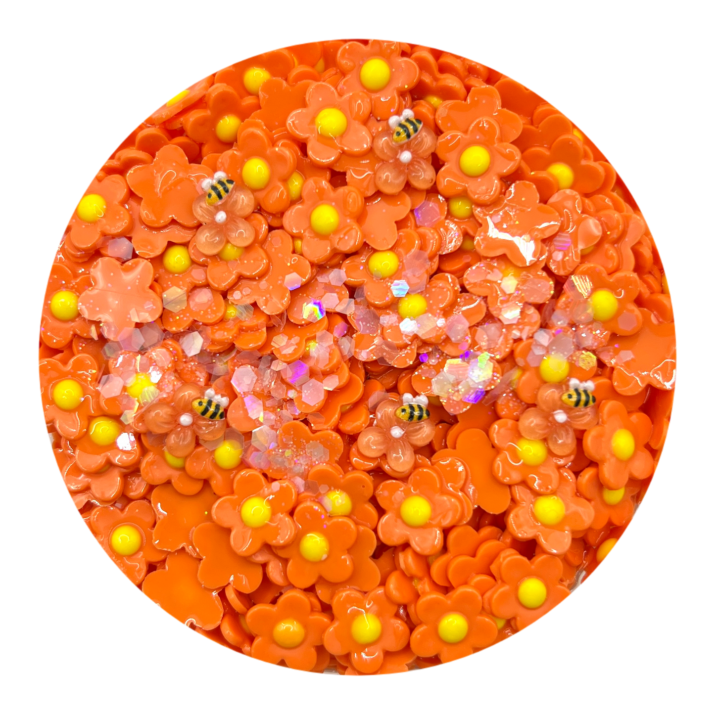 Crunchy Orange Flower Slime