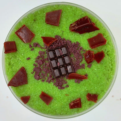 Dubai Chocolate Crunch Slime