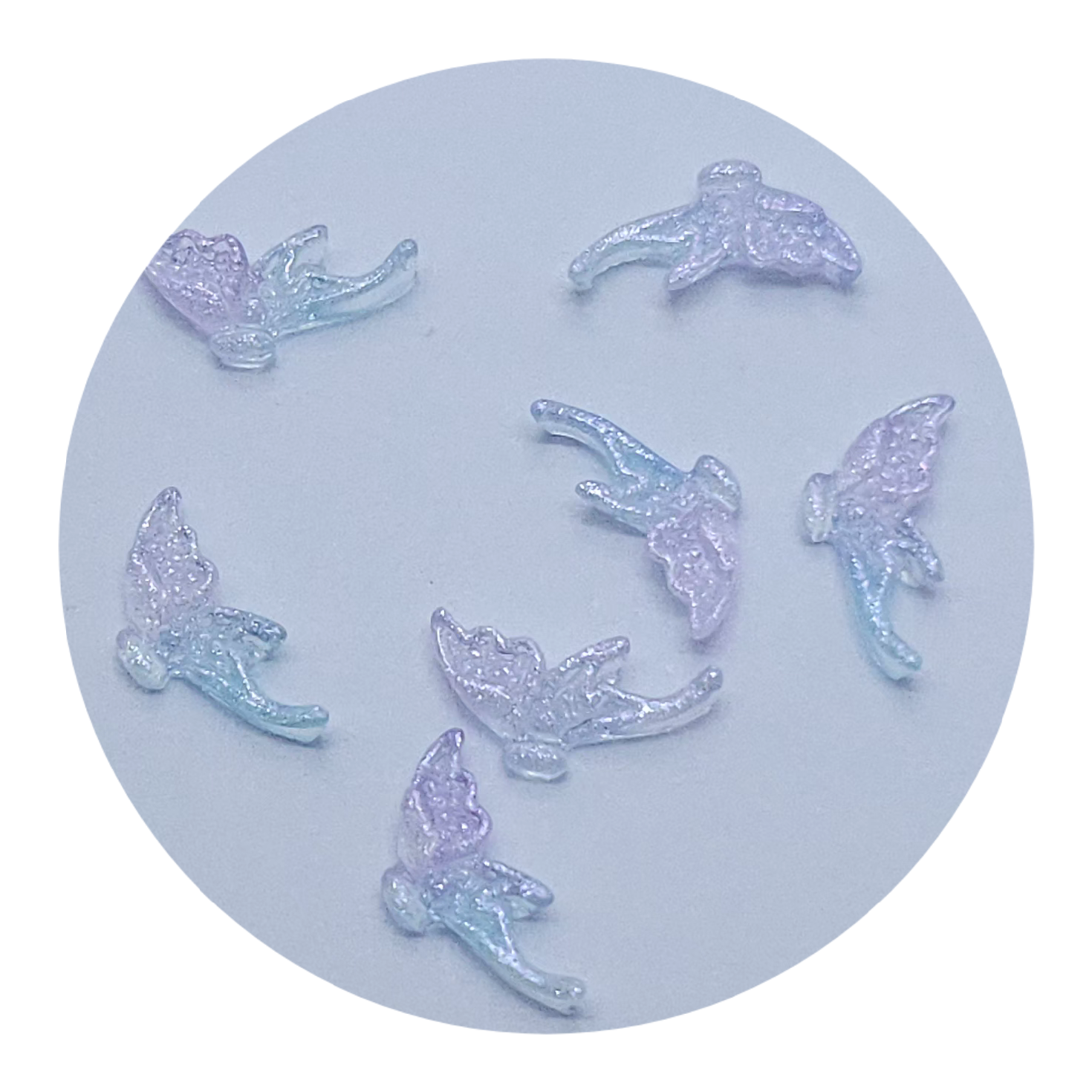 Wings of Water Blue Butterfly Slime