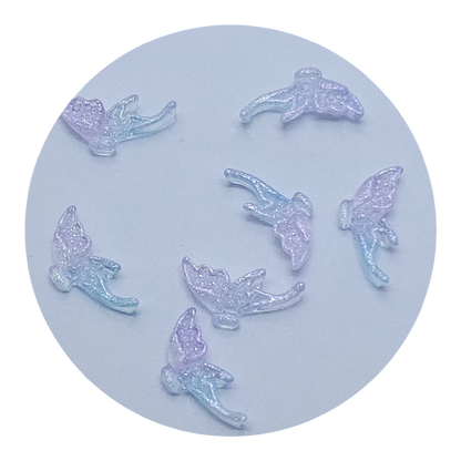 Wings of Water Blue Butterfly Slime