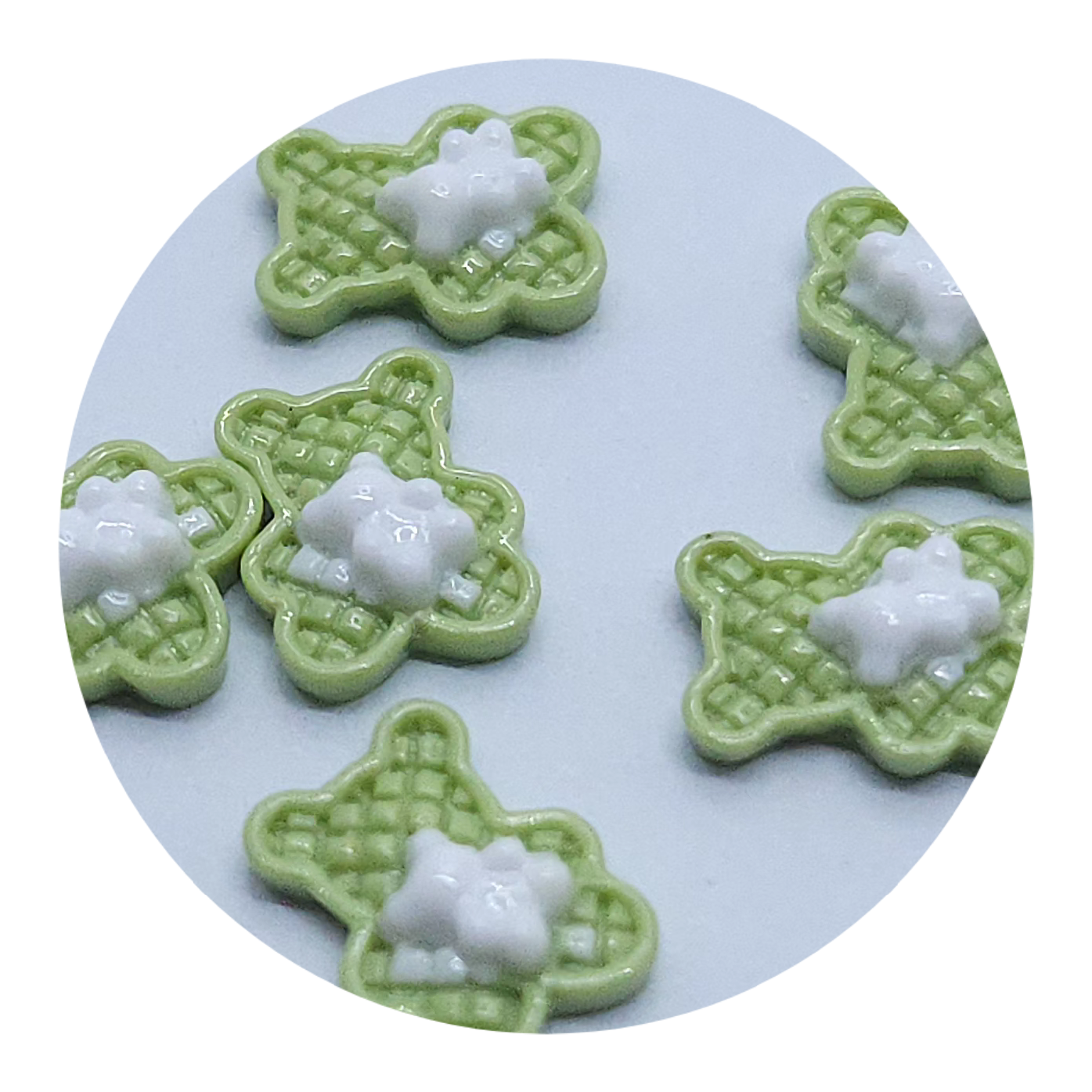 Matcha Bear Cookie Slime