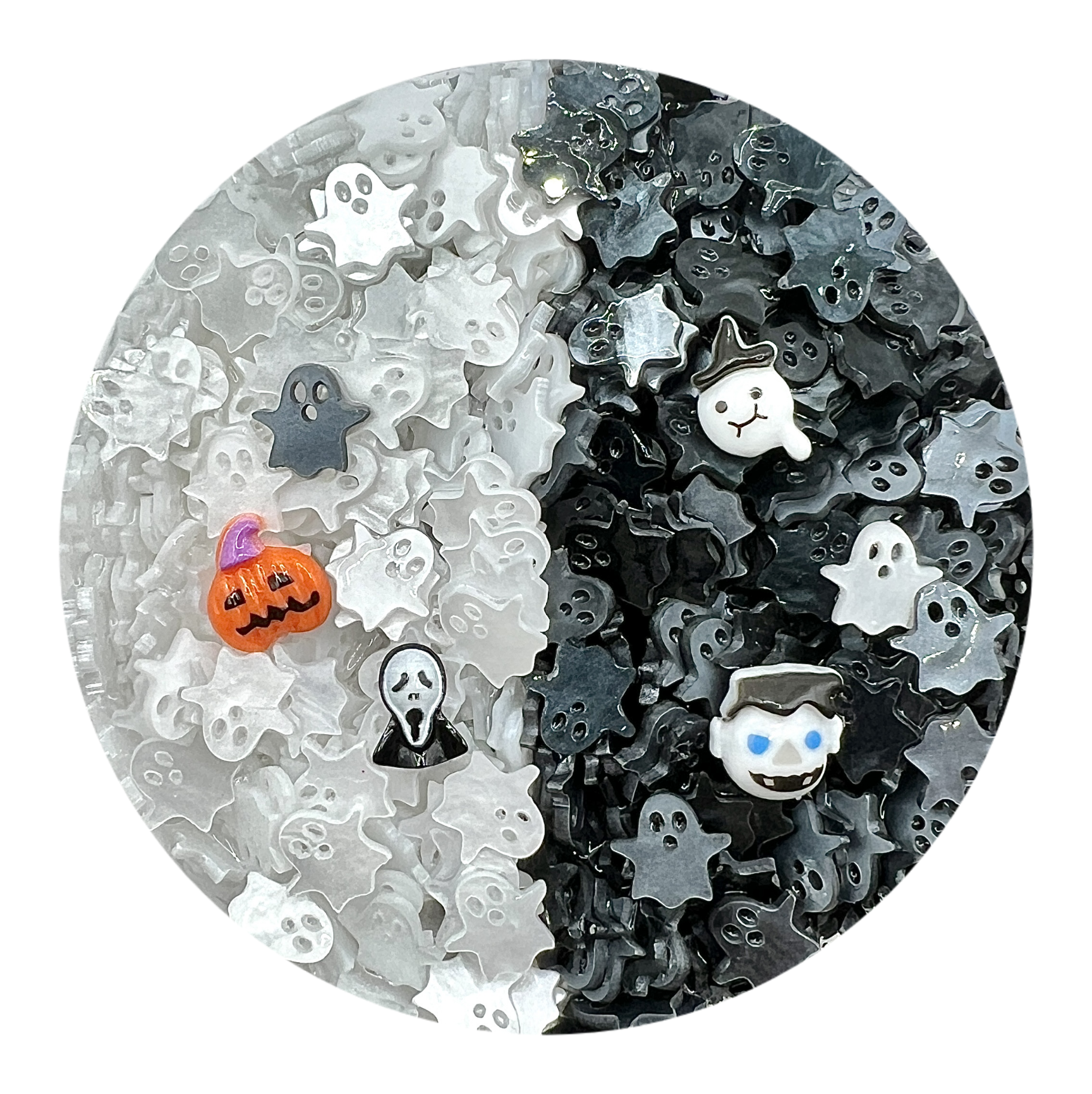 Flat Baby Ghost Slime