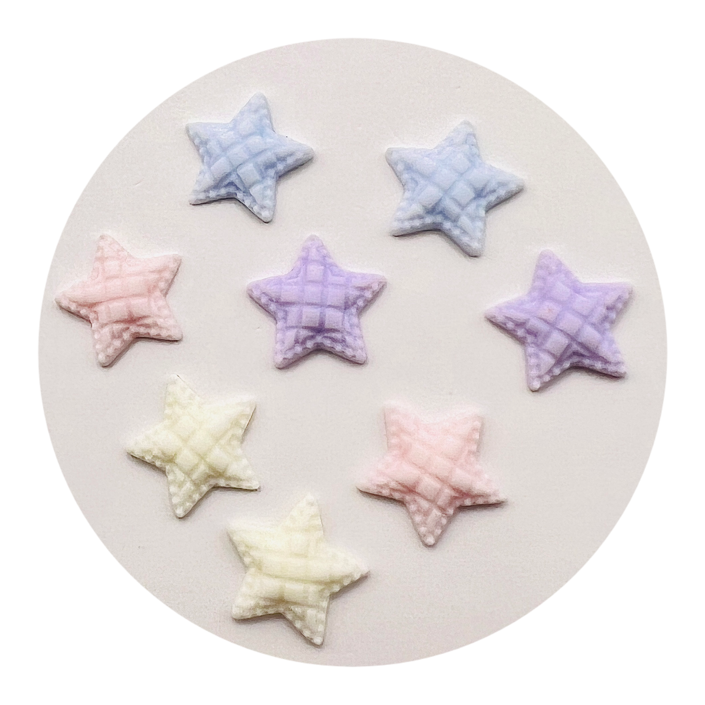 Cotton Checked Star Slime