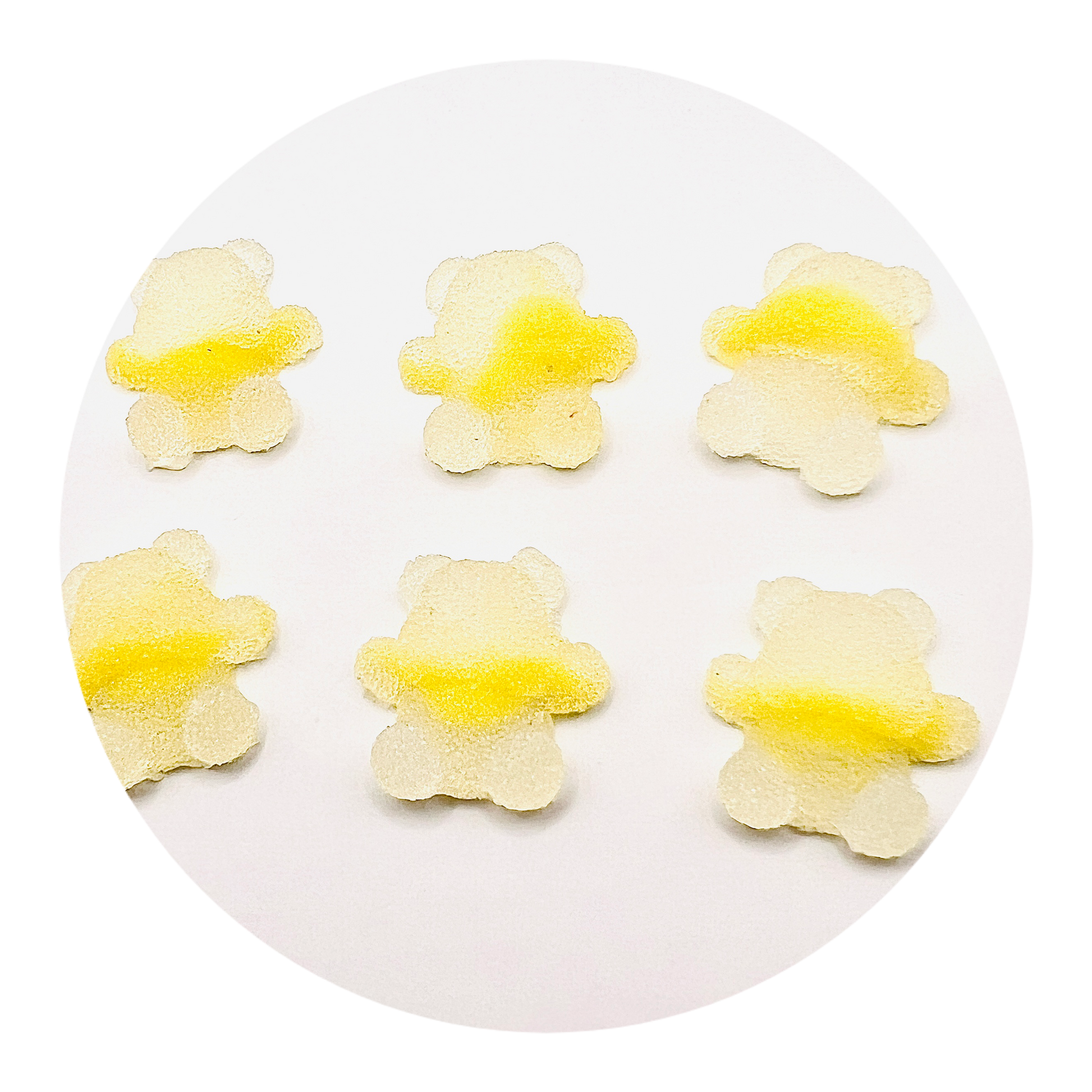 Sour Lemon Bear Jelly Slime