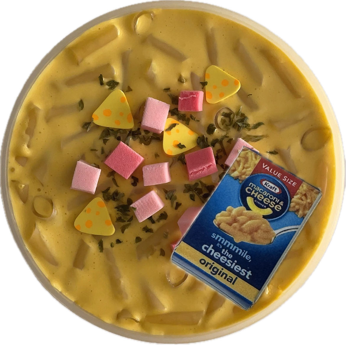 Bacon Mac & Cheese Slime (no Charm)