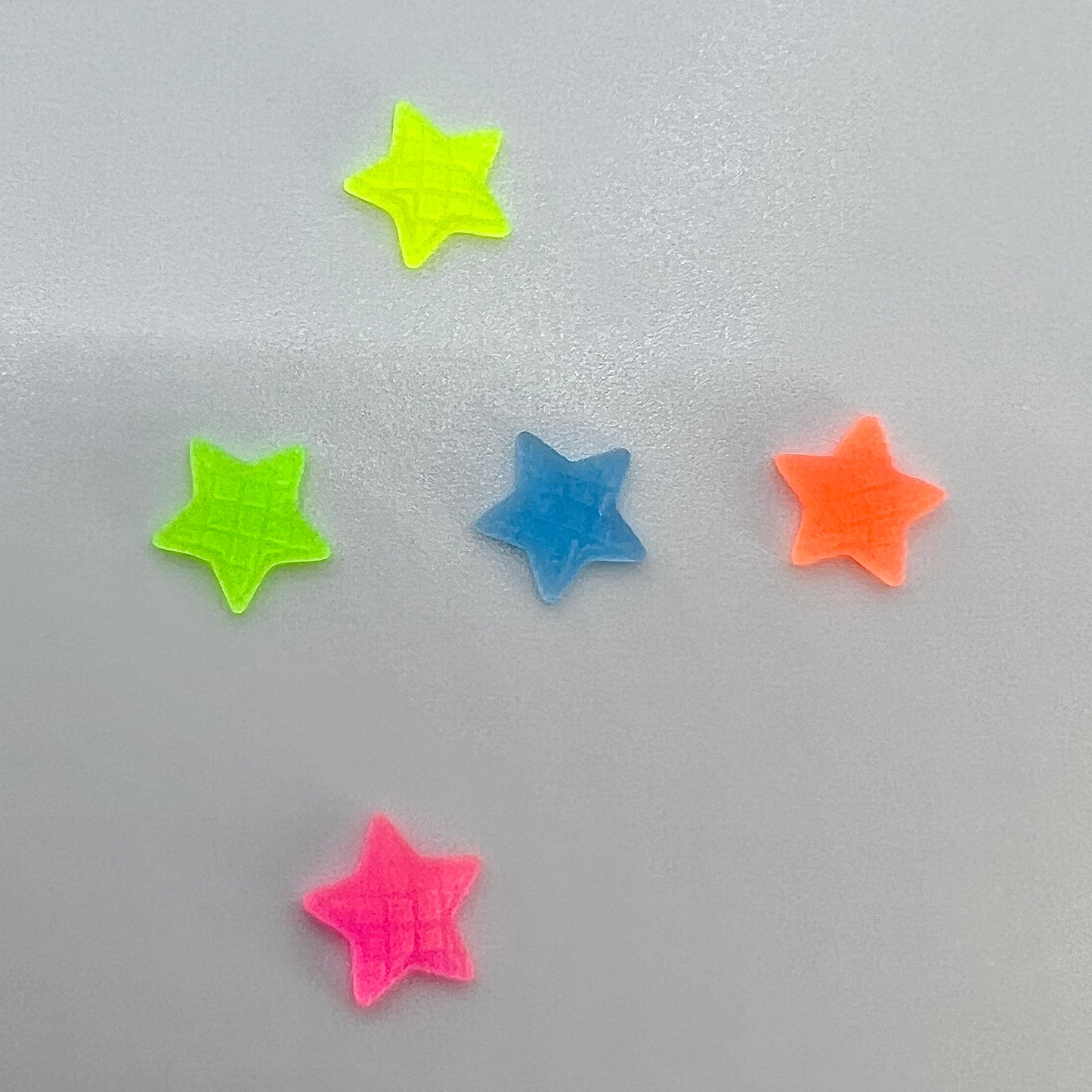 Neon Checked Star Slime