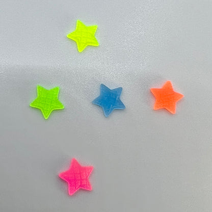 Neon Checked Star Slime