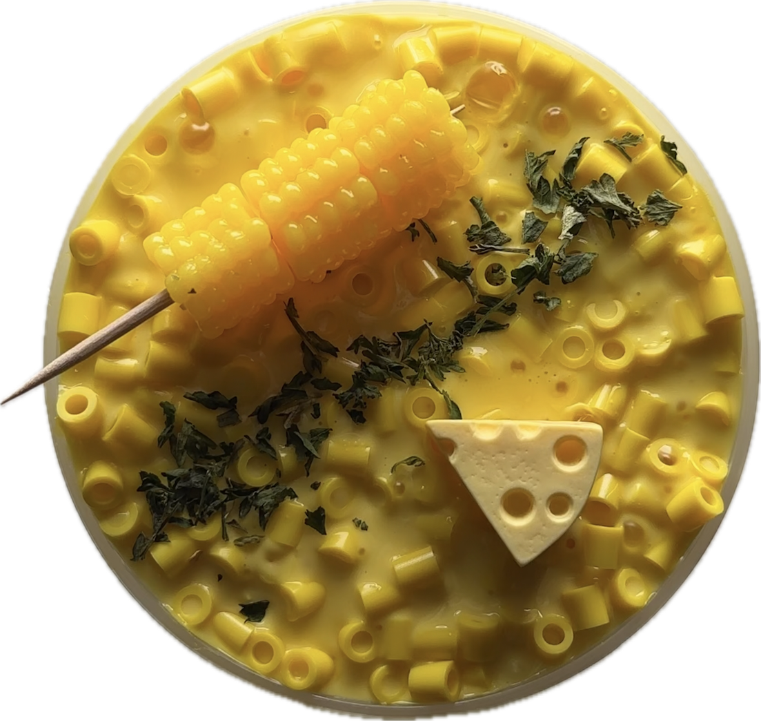 Popping Corn Cheese Slime