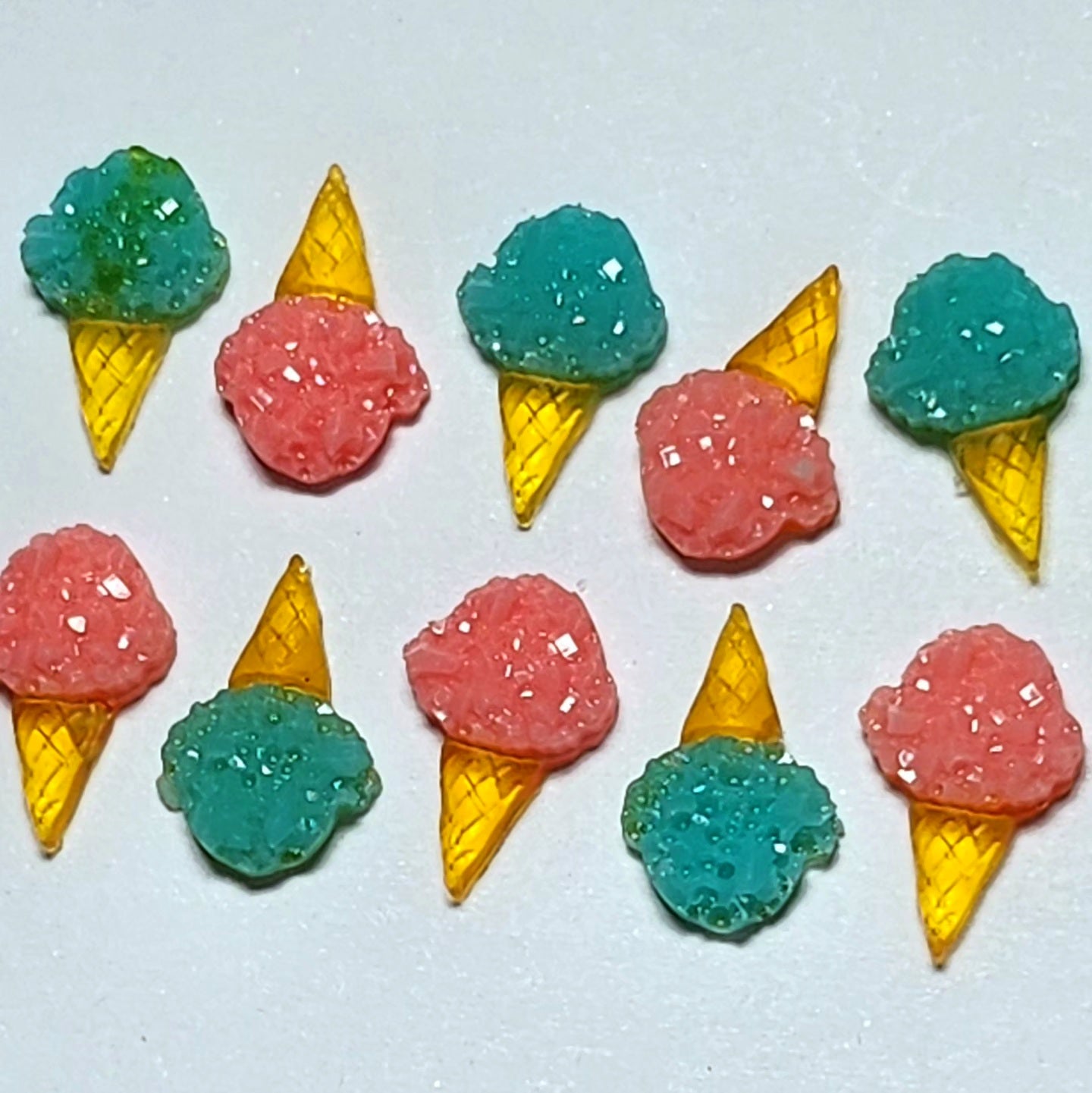 Mint Strawberry Corn Slime