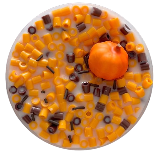 Iced Pumpkin Jelly Slime