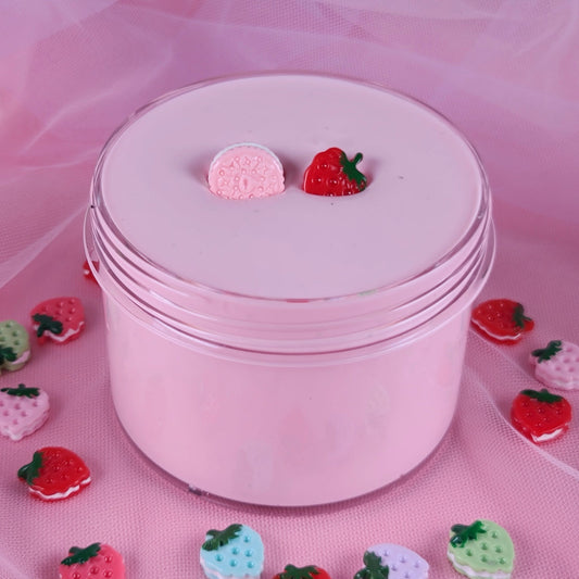 Strawberry Oreo Pudding Slime