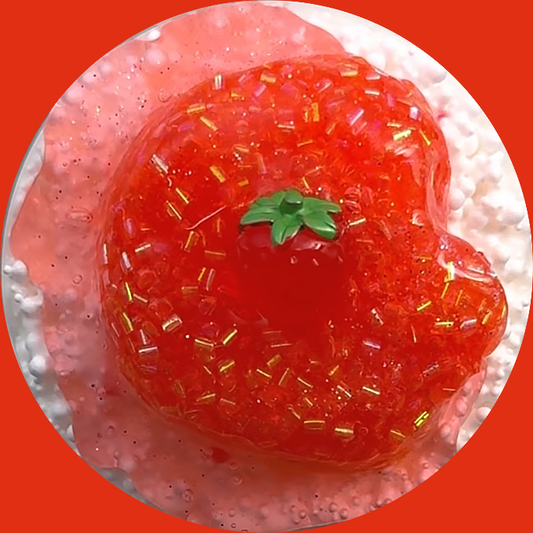 Strawberry Tanghulu Crunky Slime