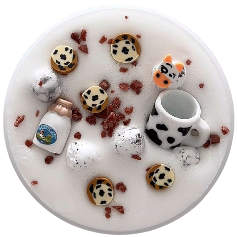 Cookie Plopping in Milk Slime