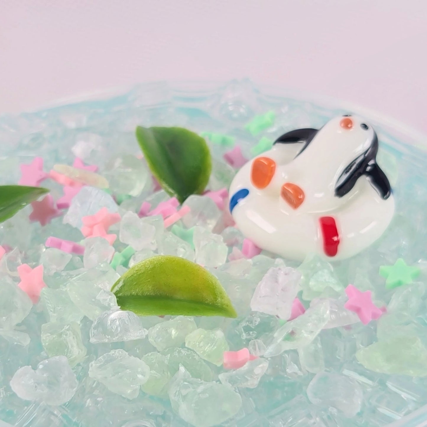 The world penguin dreams of Slime