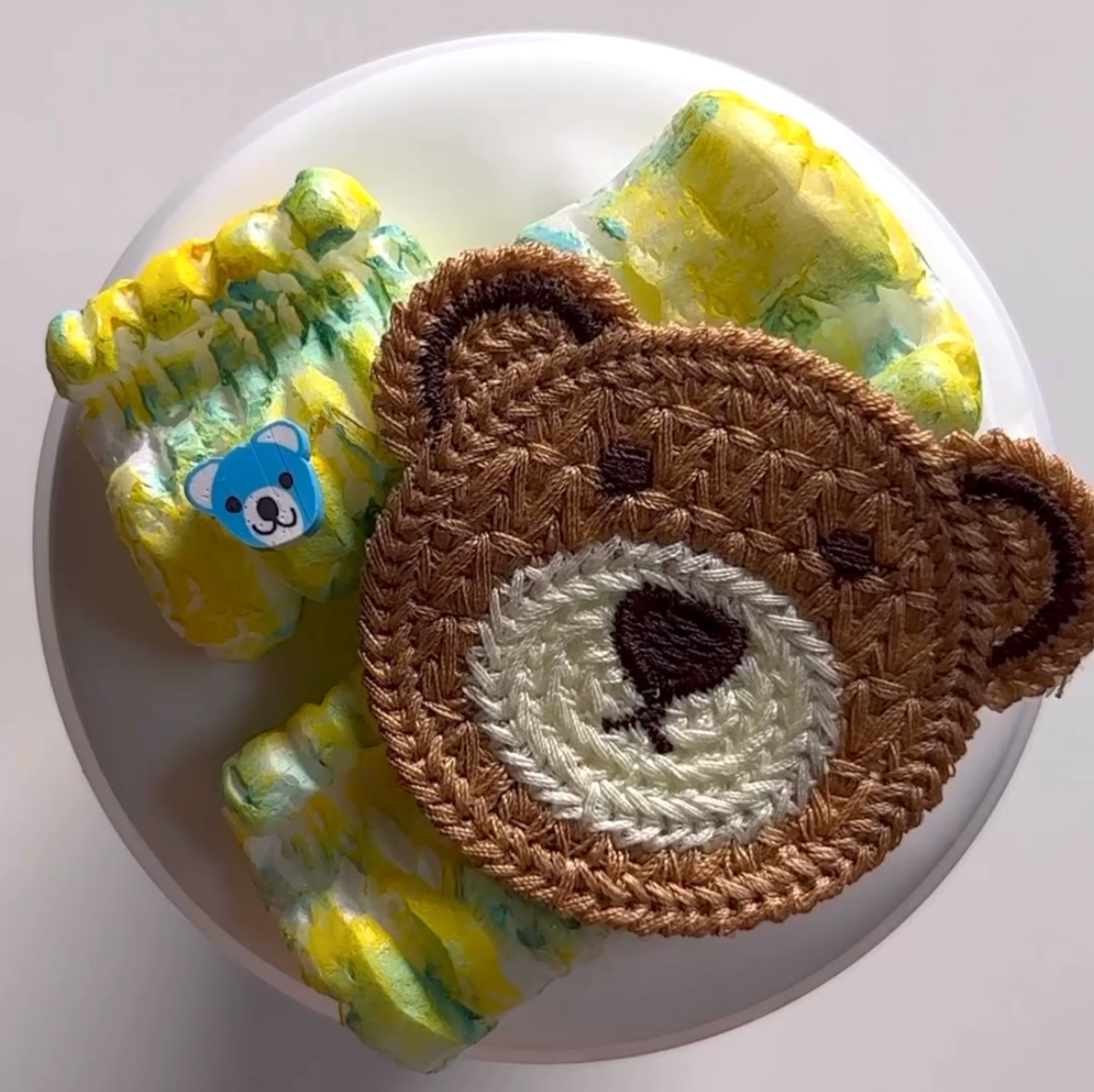 Knitted Bear Slime