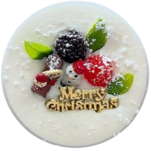 Pavlova de Noël Slime