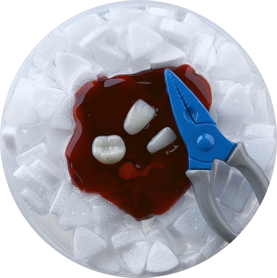 Tooth Extraction Jelly Slime