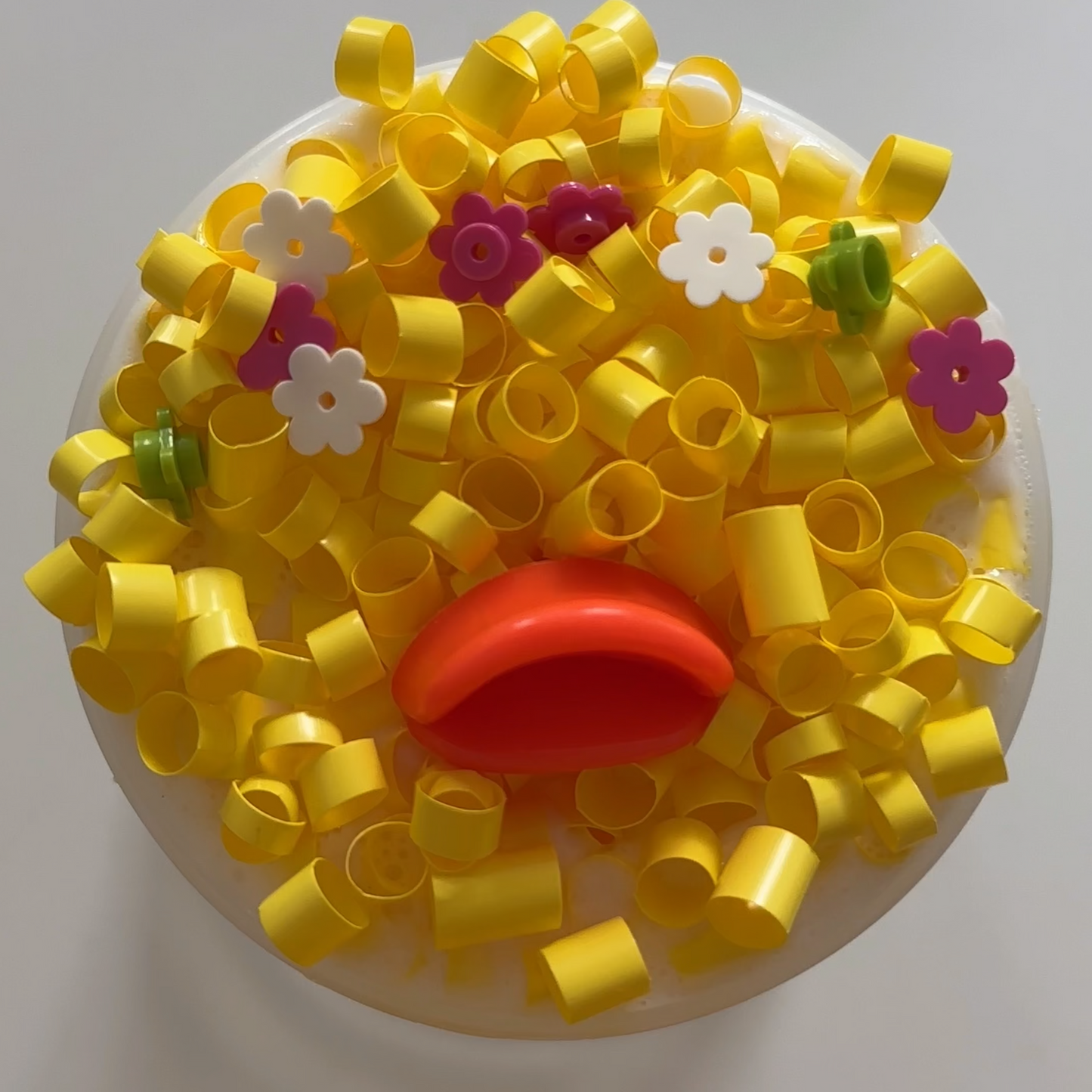 Curly Chick Perm Slime (Banana Scented)