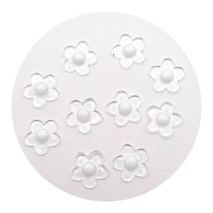 Crunchy Clear Flower Slime