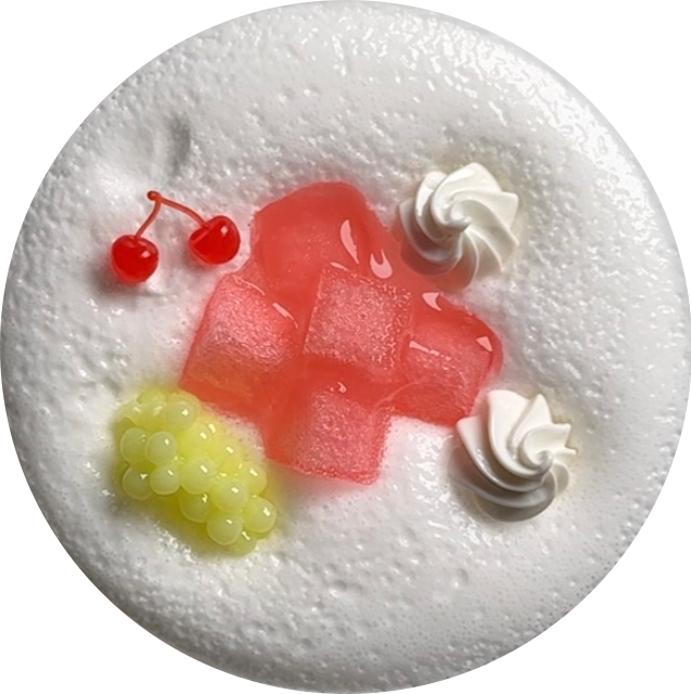 Muscat Cream Shortcake Slime