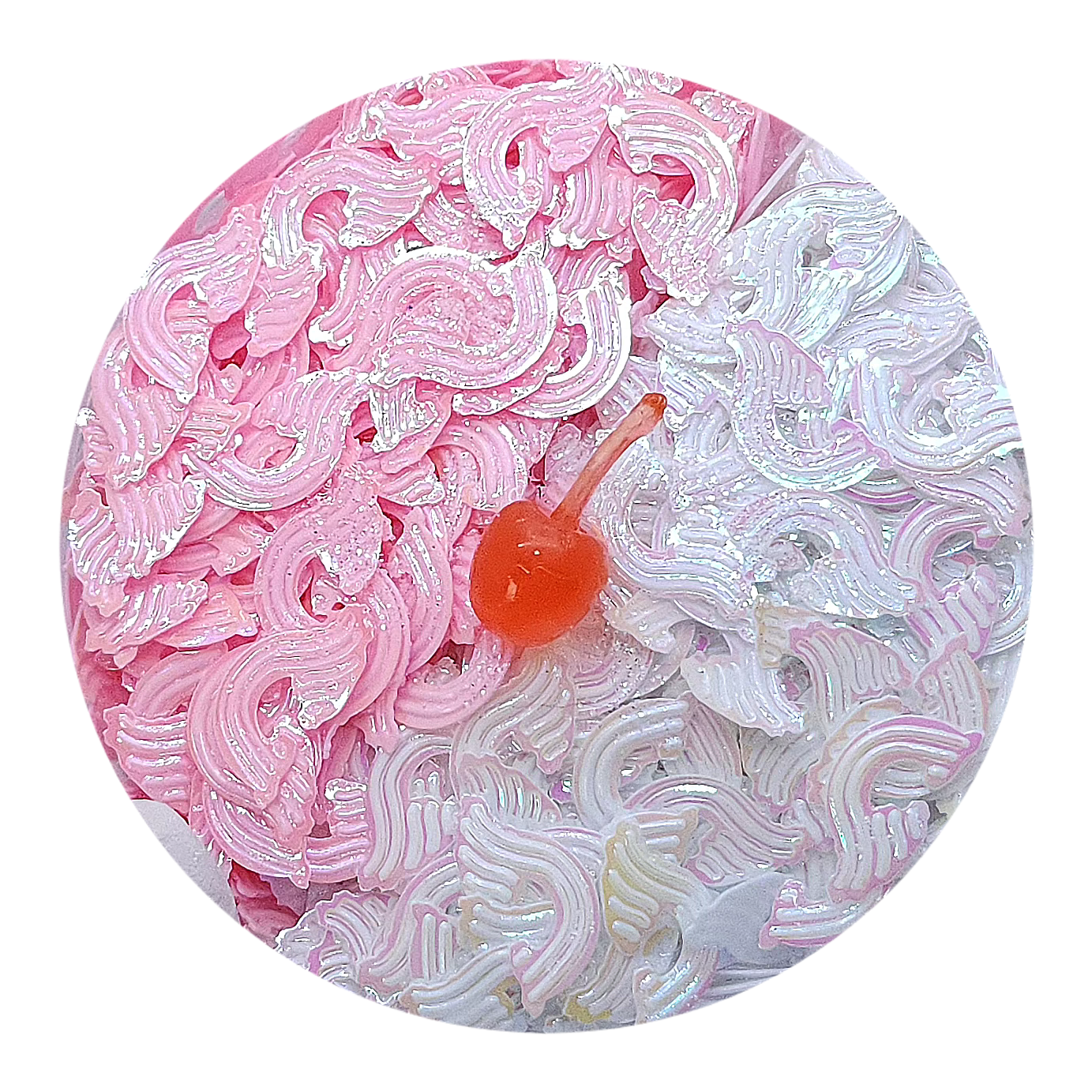 Strawberry Cream Wave Slime