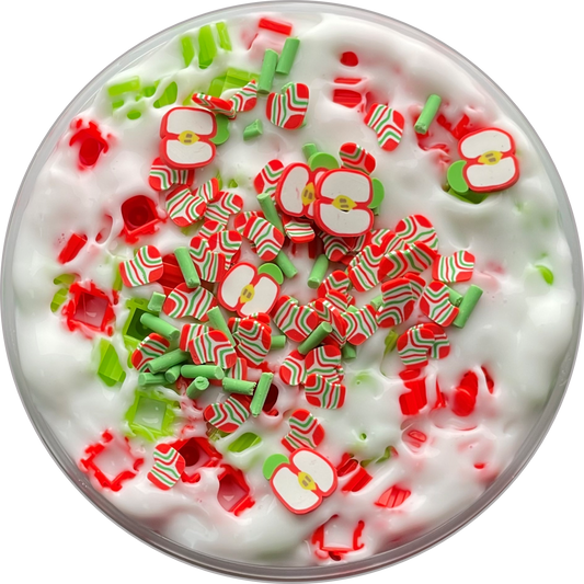 Apple Candy Cane Slime