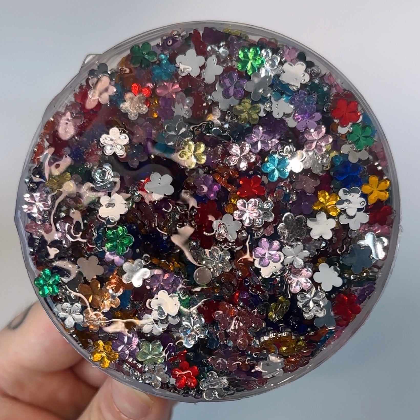 Flower Mirror Ball Slime