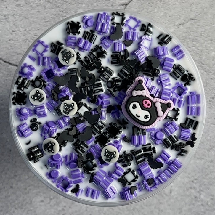 Broken Bat Slime (8mm Beads)