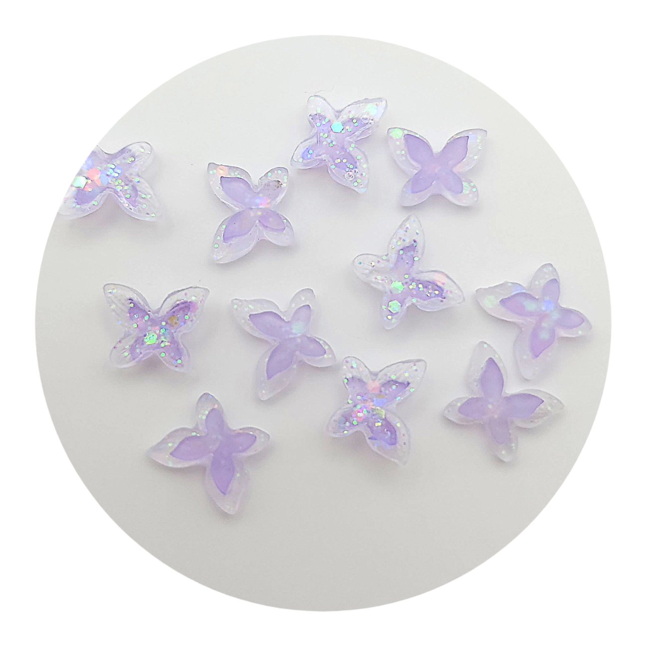 Crunchy Butterfly Slime (purple)