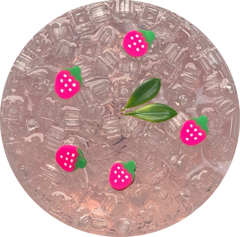 Strawberry Mint Iced Tea Slime