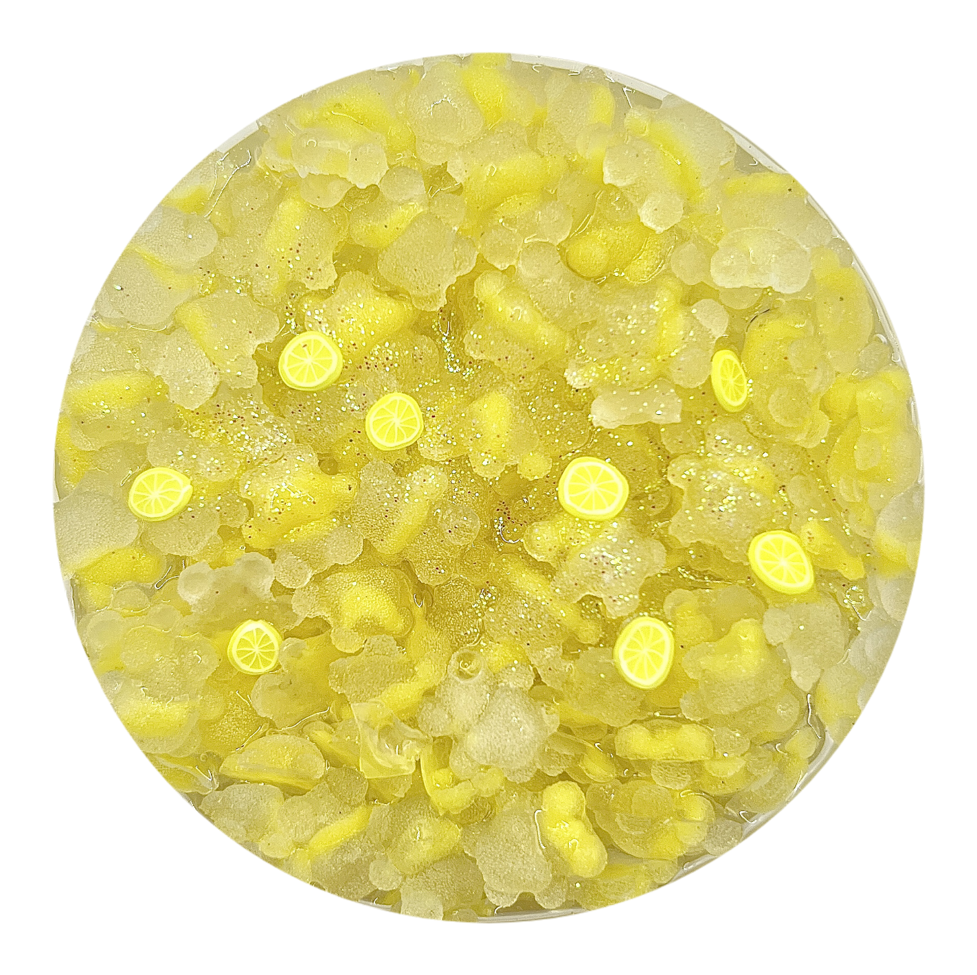 Sour Lemon Bear Jelly Slime