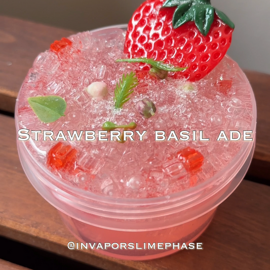 Strawberry Basil Ade Slime