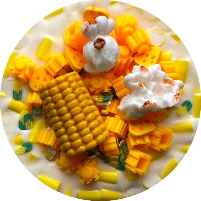 Corn Cheese Pop Slime