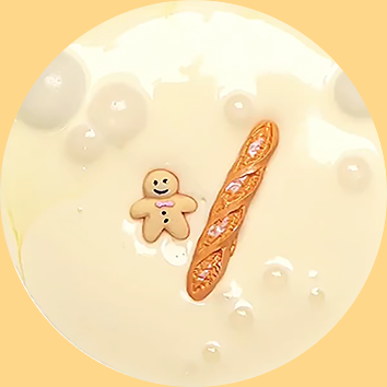 Baguette on Dough Slime