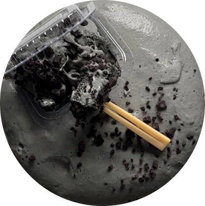 Black Sesame Rice Cake Slime