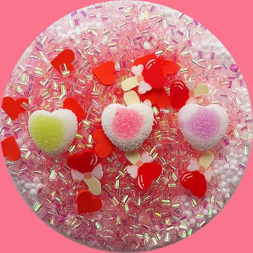 Bubble Pop! LoveLove Slime(Red bingsu ver.)